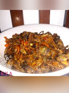Foto resep Oseng Kerang Mercon