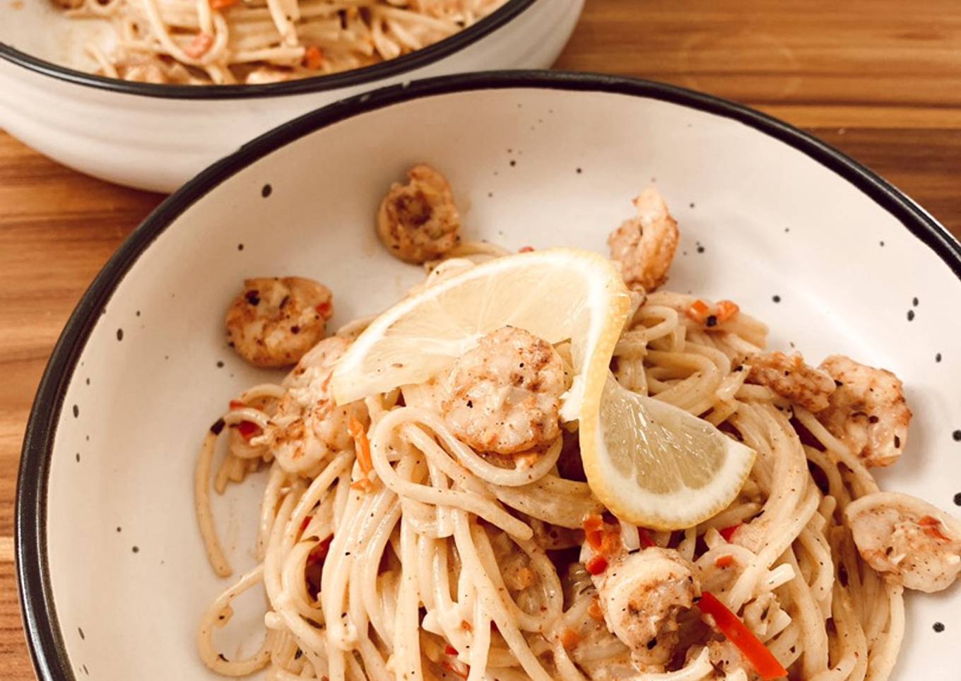 Creamy Cajun Shrimp Pasta