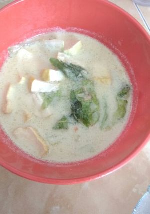 Foto resep Lodeh tahu sawi putih