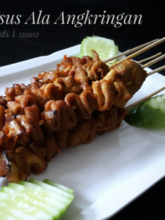 Foto resep Sate Usus Ala Angkringan