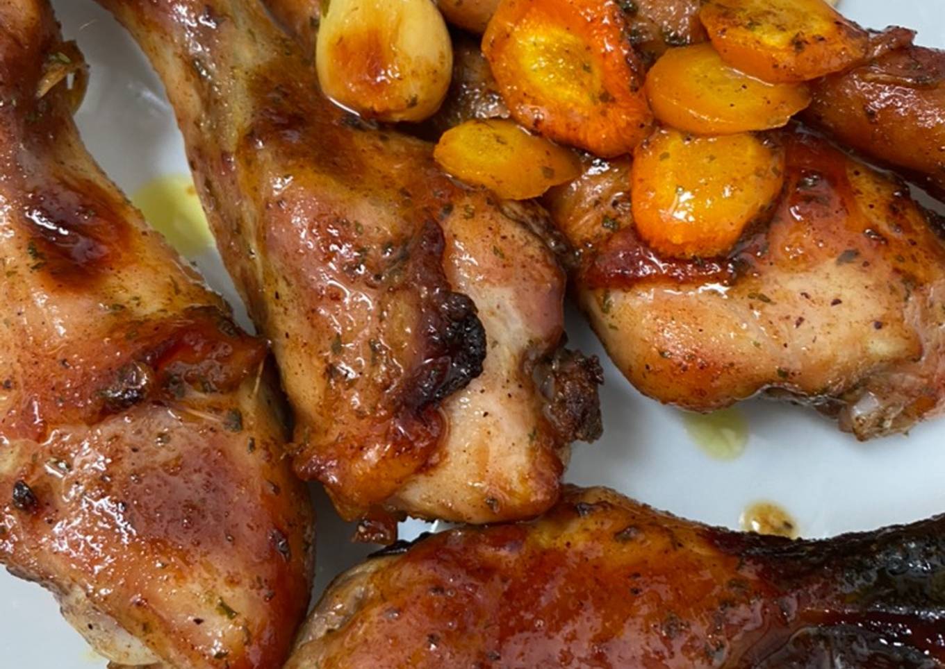 Honey Garlic Roasted Chicken