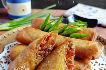 Anti Ribet, Memasak 741. Lumpia Rebung Udang Kres Kekinian
