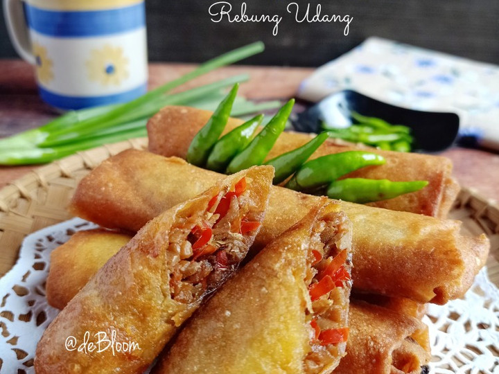 Anti Ribet, Memasak 741. Lumpia Rebung Udang Kres Kekinian