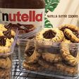 Nutella butter cookies
