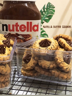 Foto resep Nutella butter cookies
