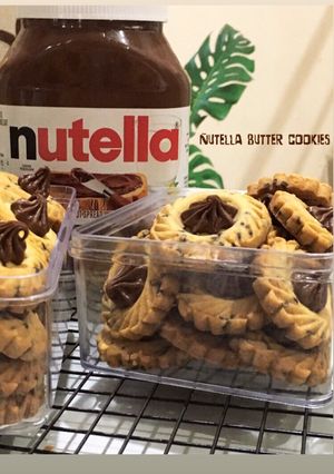 Foto resep Nutella butter cookies