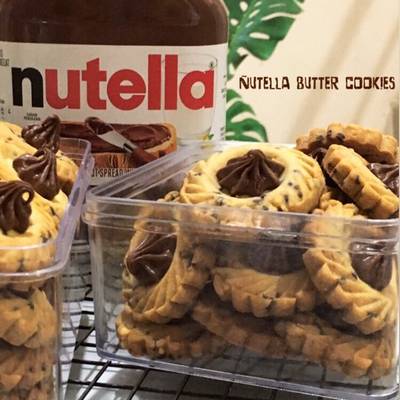 Resep nutella butter cookies