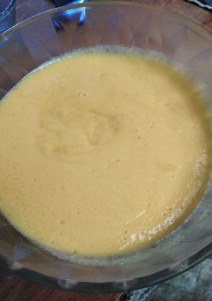 Una foto de Mousse de mango