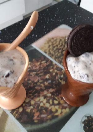 Une photo de Glace oreo