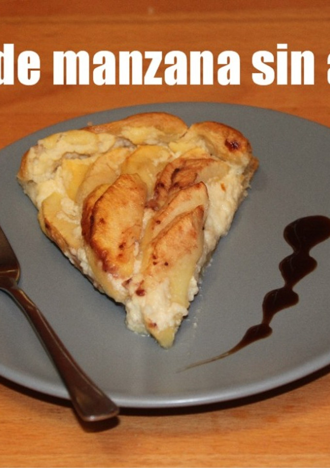 Una foto de Tarta de manzana sin azúcar