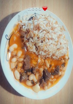 صورة لوصفة فاصوليا ورز
