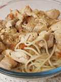 My Szechuan Pepper Chicken & Spaghetti