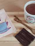 Chocolate caliente con avena 🥣 de alto contenido en cacao