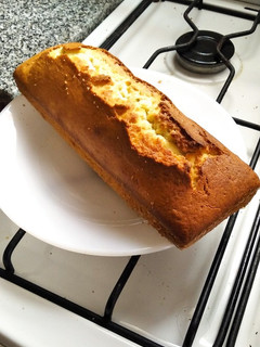 Una foto de Budín de bananas