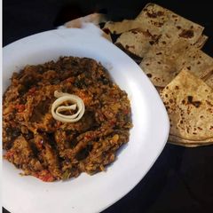 A picture of Moli ki sabzi.
