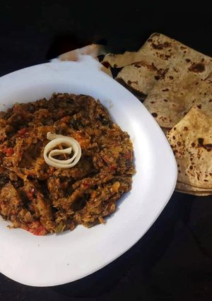 A picture of Moli ki sabzi.