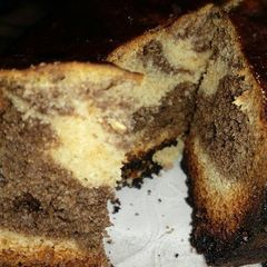 Plum Jaggery marble cake A picture of Plum Jaggery marble cake.
