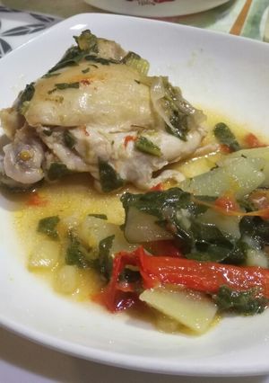 Una foto de Estofado de pollo