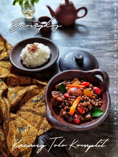 Foto resep Brongkos Kacang Tolo