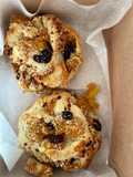 Bun สับปะรดเชื่อมลูกเกดและมะพร้าวฝอย (Pineapple Raisin Coconut flake Bun)🌴🥥🍇🍍🥯