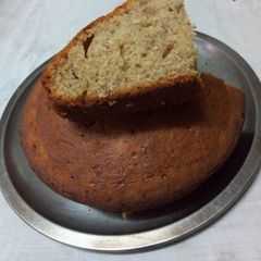 A picture of Banana bread w/o Milk.