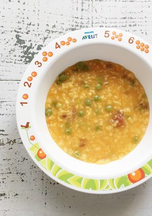 Foto resep MPASI Zoe (9+) : Bubur Nano Nano