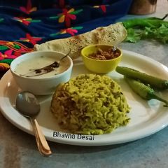 A picture of કચ્છી ખીચડી.(Katchi Khichdi recipe in Gujarati).