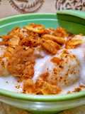 Homemade Dahi Bhallay