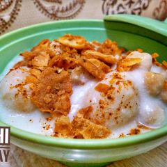 Homemade Dahi Bhallay A picture of Homemade Dahi Bhallay.