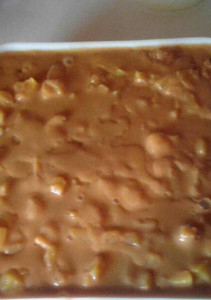 Una foto de Postre de vainillas
