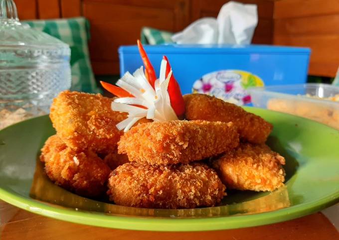  Resep Nugget TAS Tempe Ayam Sayur oleh Hepy Widiastoeti 