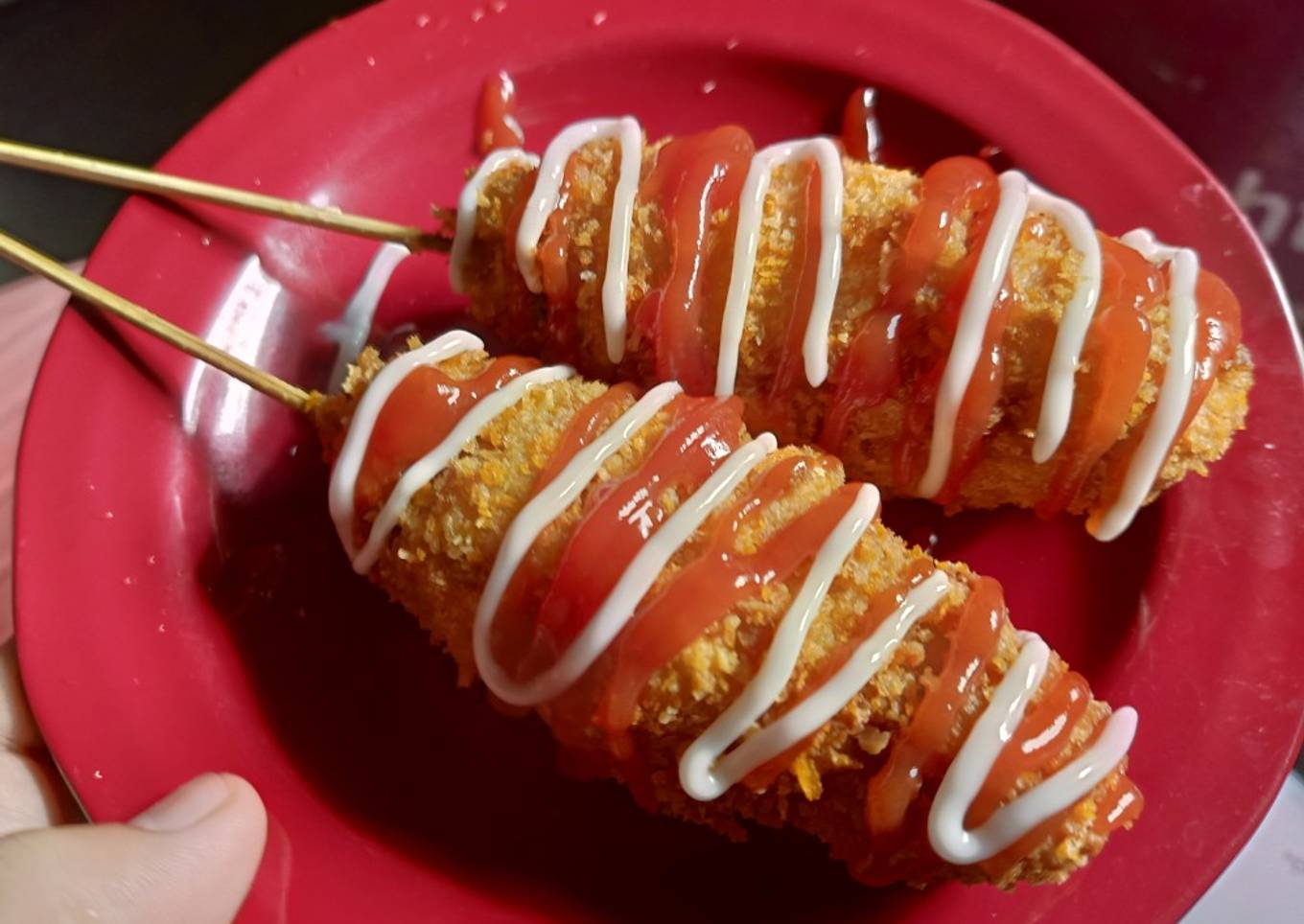 Corn Dog Crispy ala Youtuber (Enak bgt)