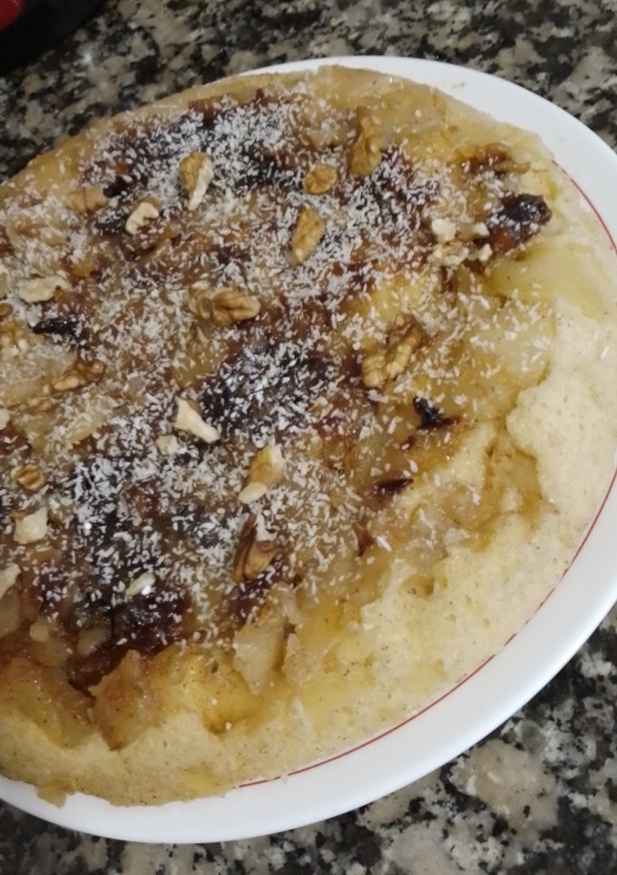 Una foto de Tarta de manzana rápida y simple sin horno