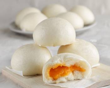 Ultimate, Prepare Salted Egg Yolk Lava Bun Liu Sha Bao Most Delicious