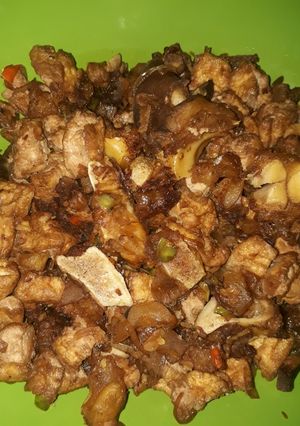 Foto resep Tumis kikil tahu