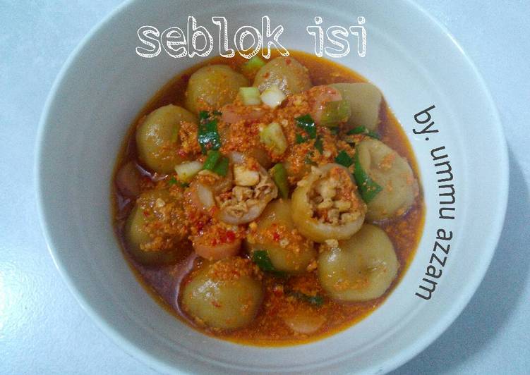 Bumbu Seblok (seblak cilok) isi tahu syetan😂 | Cara Buat Seblok (seblak cilok) isi tahu syetan😂 Yang Sempurna