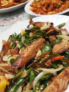 Foto resep Cue tongkol cabai hijau mudah