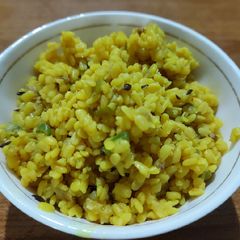 A picture of Moong dal usal (upma).