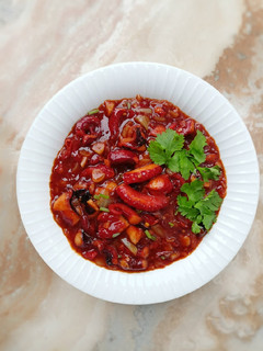 Foto resep Gurita tumis pedas ala korea (Nakji-bokkeum)