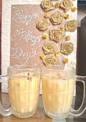 A picture of BADAMI Mango SHAKE 🥭.