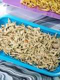 Ayam suwir bodas daun jeruk
