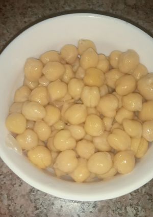 صورة لوصفة حمص طايب زبدة