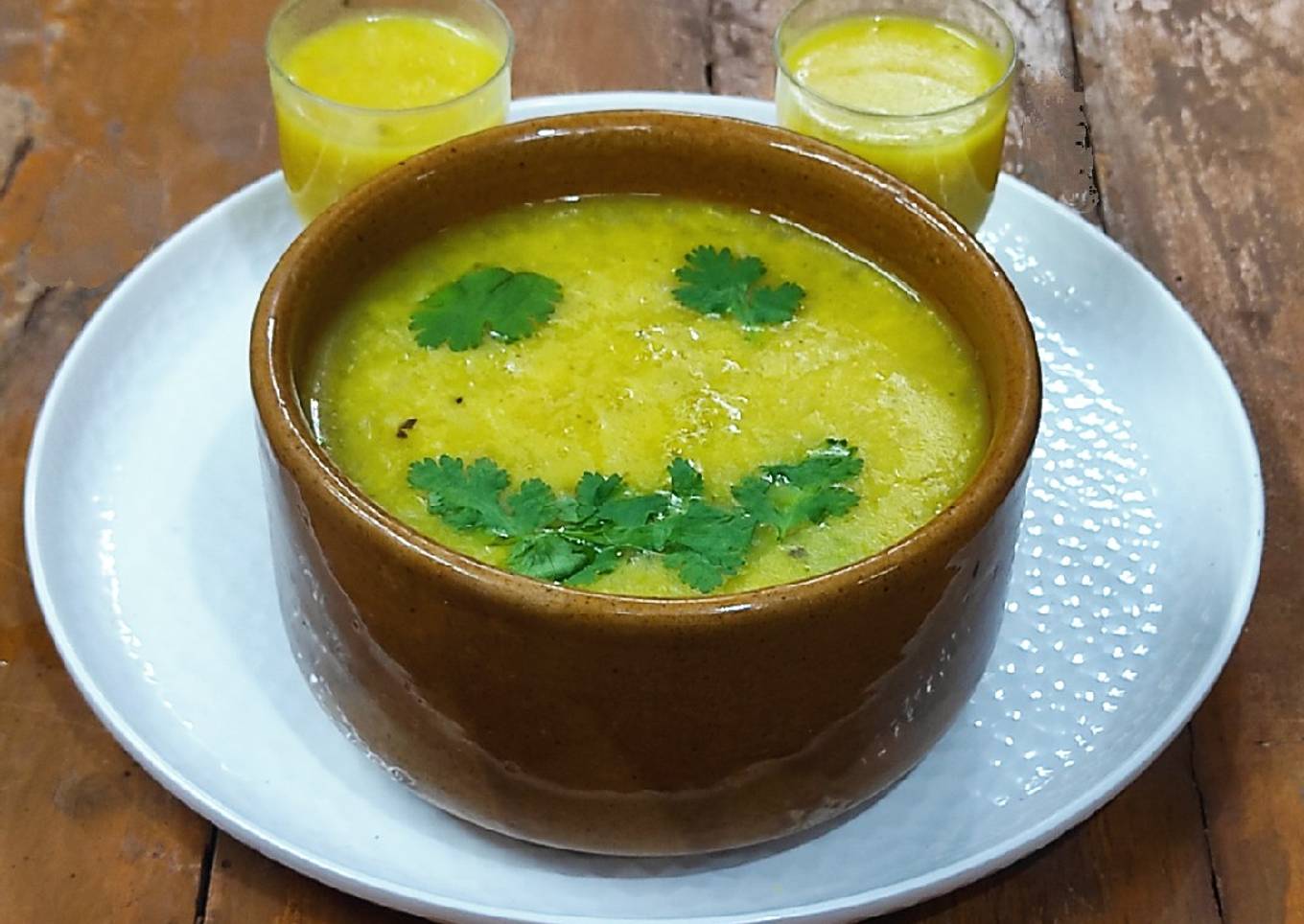 Moong dal soup/sorba