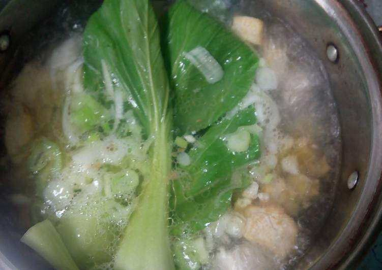 Soup tofu ala2 korea (simple/praktis)