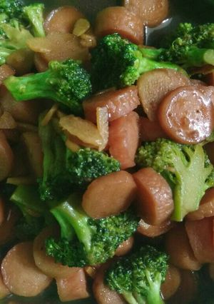 Foto resep Sosis brokoli kuah teriyaki