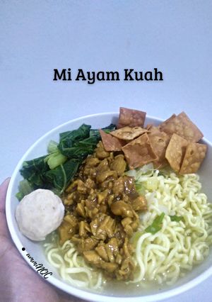 Foto resep Mi Ayam Kuah