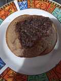 Volcán de avena y chocolate 🍮🍫