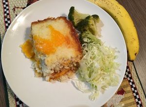 Una foto de Pastelón de Arroz y Pollo
