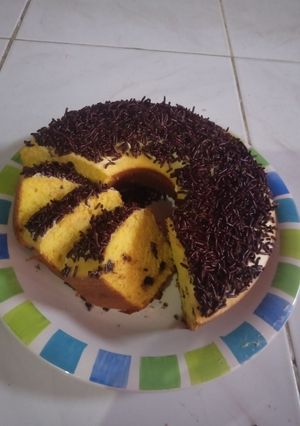 Foto resep Bolu labu kuning 4 telur