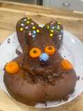 Easter Bunny Chocolate Cake 🍫